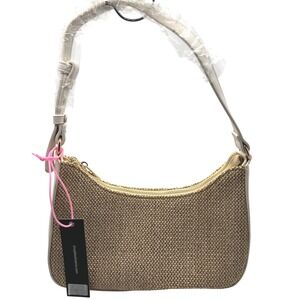 Like Dreams Woven Hobo Baguette Bag Designer Style Purse Shoulder Bag NWT